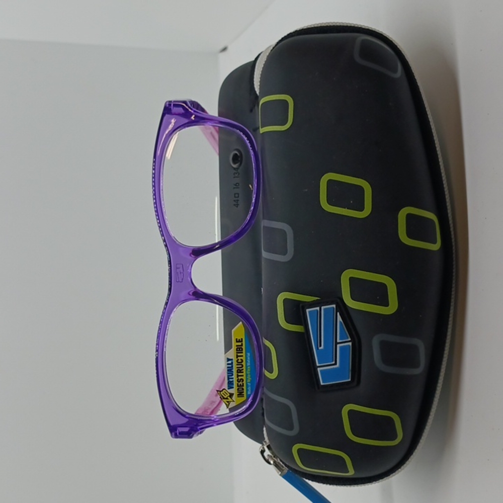 NWT KIDS LIBERTY SPORT EYEGLASS FRAMES PURPLE PINK